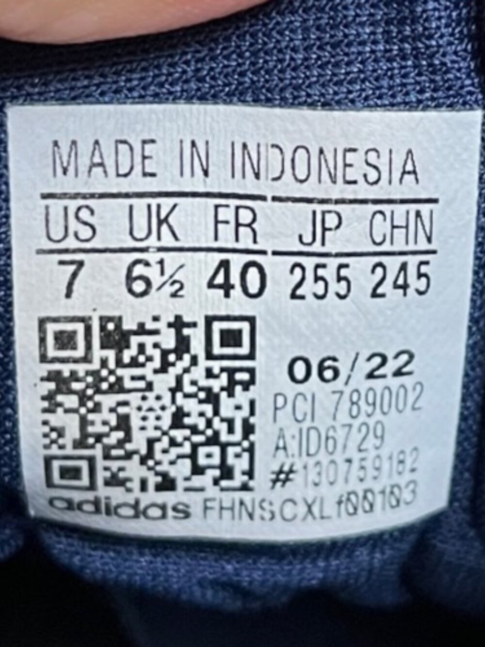 Adidas Top Ten RB J Boys Size 7 Collegiate Navy White Basketball Shoes Sneakers - Picture 12 of 12